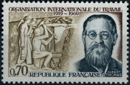 Potovn znmka Francie 1969 Albert Thomas Mi# 1669 - zvtit obrzek