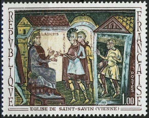 Potovn znmka Francie 1969 Freska Mi# 1677 - zvtit obrzek