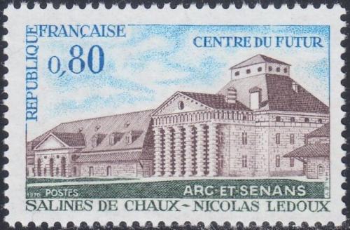 Potovn znmka Francie 1970 Centrum budoucnosti v Arc-et-Senans Mi# 1724 - zvtit obrzek