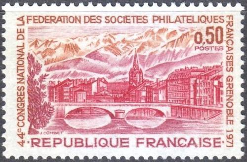 Potovn znmka Francie 1971 Filatelistick kongres Mi# 1753