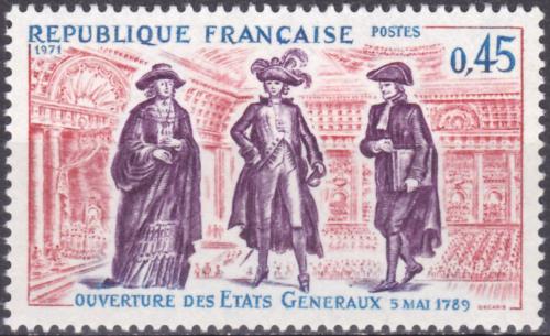 Potovn znmka Francie 1971 Krl Ludvk XVI. Mi# 1750