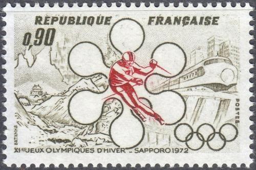 Potovn znmka Francie 1972 ZOH Sapporo Mi# 1781