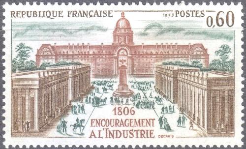Potovn znmka Francie 1973 Invalidovna Mi# 1857