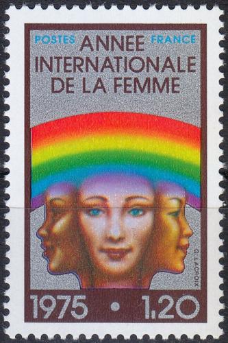 Potovn znmka Francie 1975 Mezinrodn rok en Mi# 1937