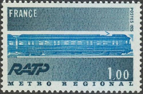 Potovn znmka Francie 1975 Pask metro Mi# 1928 - zvtit obrzek