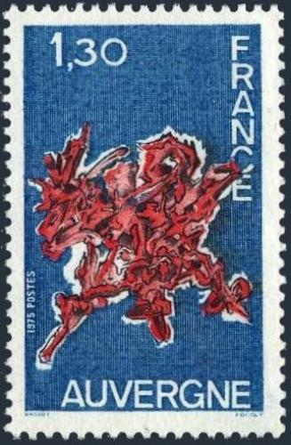 Potovn znmka Francie 1975 Region Auvergne Mi# 1933