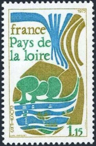 Potovn znmka Francie 1975 Region Pays de la Loire Mi# 1931