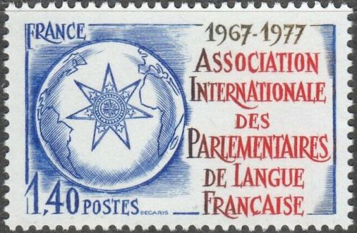 Potovn znmka Francie 1977 Asociace francouzskch poslanc Mi# 2040 - zvtit obrzek