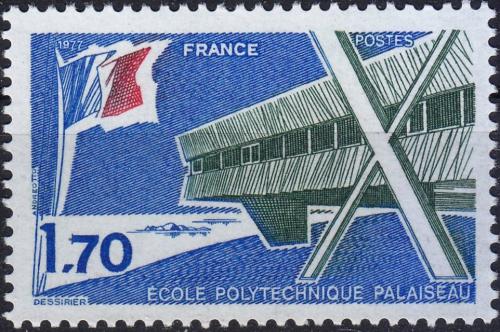 Potovn znmka Francie 1977 Polytechnika Mi# 2033