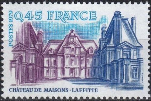 Potovn znmka Francie 1979 Zmek Maisons-Laffitte Mi# 2175
