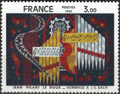 Potovn znmka Francie 1980 Umn, Jean Picart Le Doux Mi# 2220