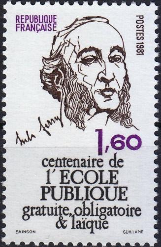 Potovn znmka Francie 1981 Jules Ferry Mi# 2284