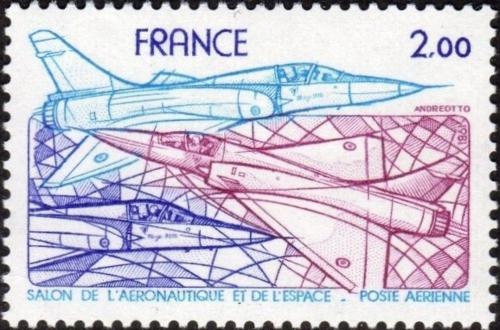 Potovn znmka Francie 1981 Vojensk vstava Mi# 2269
