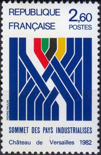 Potovn znmka Francie 1982 Konference svtovho hospodstv Mi# 2341