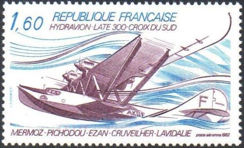 Potovn znmka Francie 1982 Ltajc lun Croix du Sud Mi# 2370