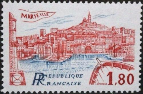 Potovn znmka Francie 1983 Marseille Mi# 2400