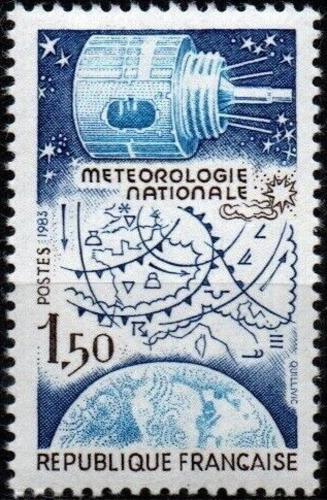 Potovn znmka Francie 1983 Meteorologie Mi# 2416