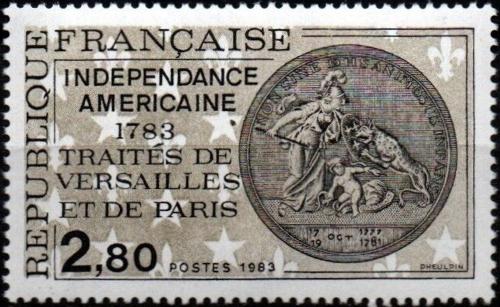 Potovn znmka Francie 1983 Pamtn medaile Mi# 2409