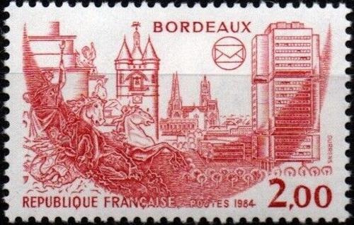 Potovn znmka Francie 1984 Bordeaux Mi# 2449