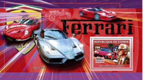 Poštovní známka Guinea 2006 Ferrari Mi# Block 1075