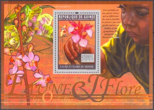 Potovn znmka Guinea 2011 Orchideje Mi# Block 1937 Kat 18 - zvtit obrzek