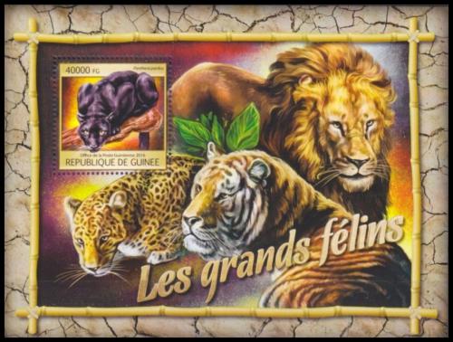 Poštovní známka Guinea 2016 Koèkovité šelmy Mi# Block 2673 Kat 16€