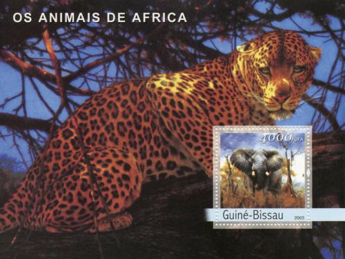 Potovn znmka Guinea-Bissau 2003 Africk fauna Mi# Block 428 Kat 12
