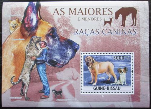 Poštovní známka Guinea-Bissau 2010 Psi Mi# Block 820 Kat 12€