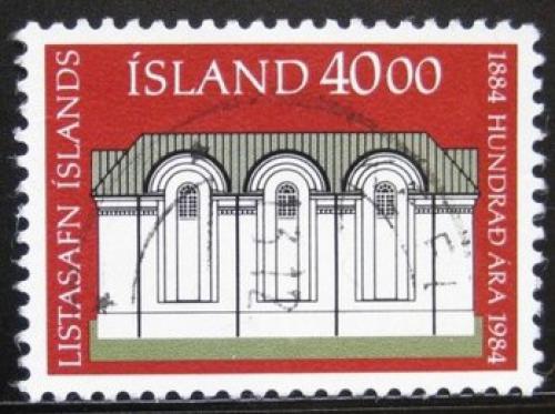Poštovní známka Island 1984 Národní galerie Mi# 623