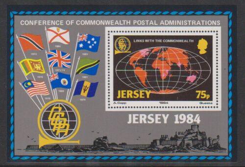 Poštovní známka Jersey 1984 Poštovní konference Mi# Block 3