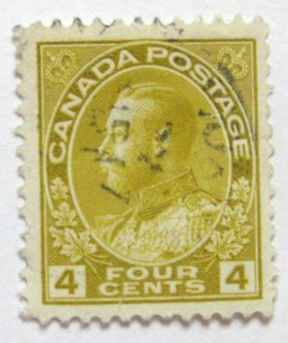 Poštovní známka Kanada 1922 Král Jiøí V Mi# 108
