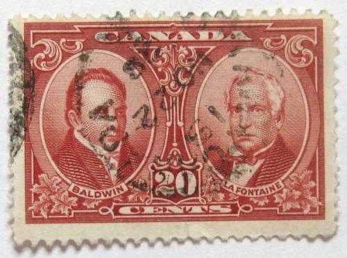 Poštovní známka Kanada 1927 Baldwin a Lafontaine Mi# 126 Kat 19€