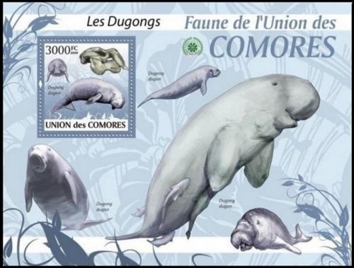 Poštovní známka Komory 2009 Dugong Mi# 2467 Kat 15€