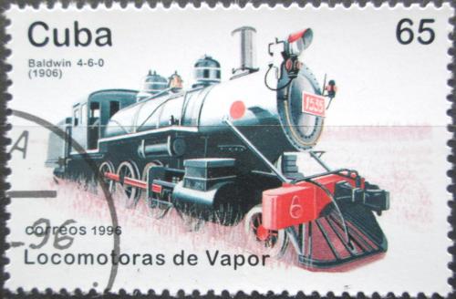 Potovn znmka Kuba 1996 Parn lokomotiva Mi# 3948
