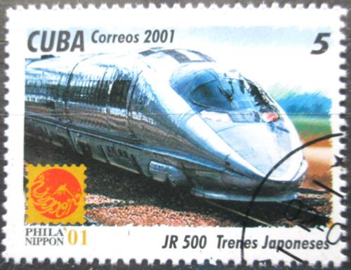 Potovn znmka Kuba 2001 Modern lokomotiva Mi# 4359