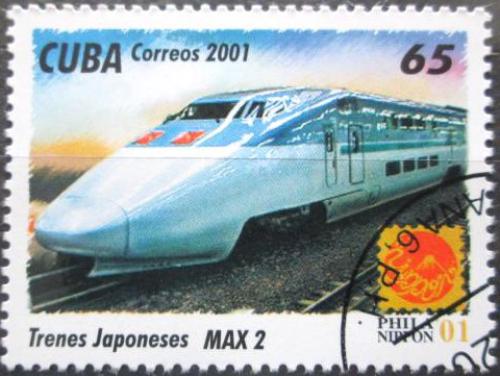 Potovn znmka Kuba 2001 Modern lokomotiva Mi# 4362