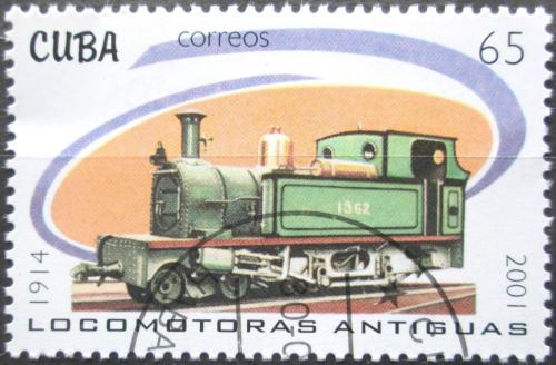 Potovn znmka Kuba 2001 Parn lokomotiva Mi# 4341