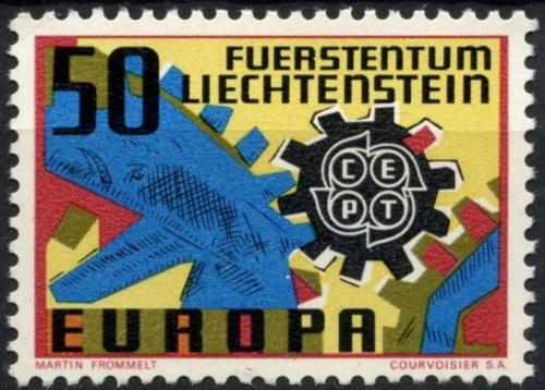 Poštovní známka Lichtenštejnsko 1967 Evropa CEPT Mi# 474