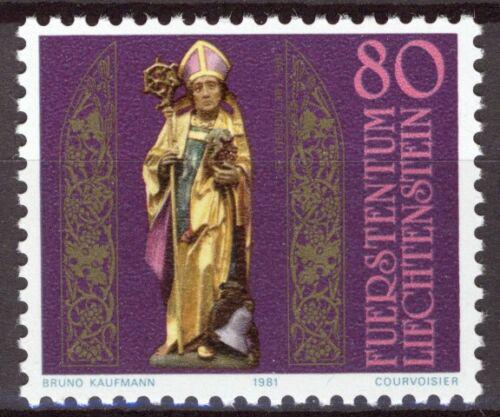Poštovní známka Lichtenštejnsko 1981 Svatý Theodol Mi# 775