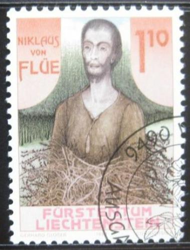 Poštovní známka Lichtenštejnsko 1987 Nicholas Flue Mi# 918