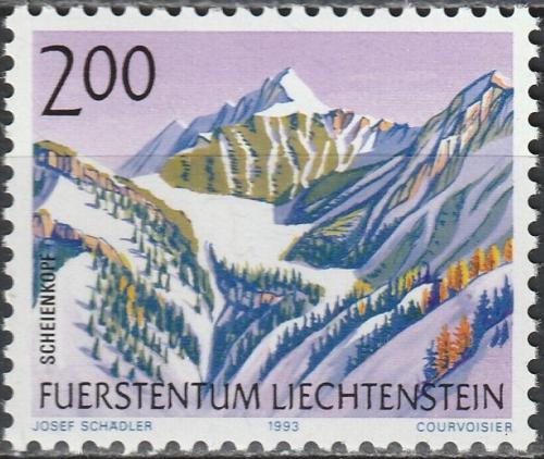 Poštovní známka Lichtenštejnsko 1993 Scheienkopf Mi# 1059 Kat 3.50€