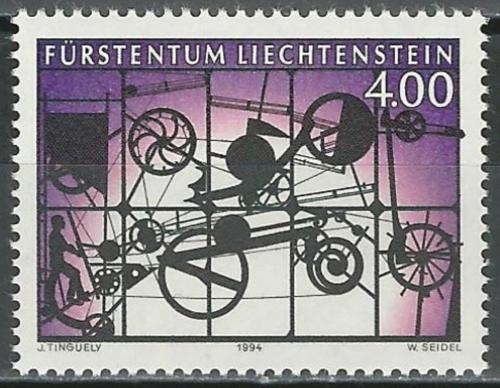 Poštovní známka Lichtenštejnsko 1994 Moderní umìní, Jean Tinguely Mi# 1084 Kat 7€