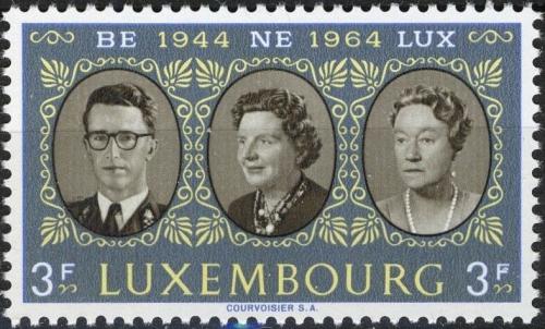 Potovn znmka Lucembursko 1964 BENELUX, 20. vro Mi# 700
