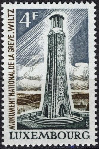 Potovn znmka Lucembursko 1973 Nrodn pamtnk ve Wiltzu Mi# 870