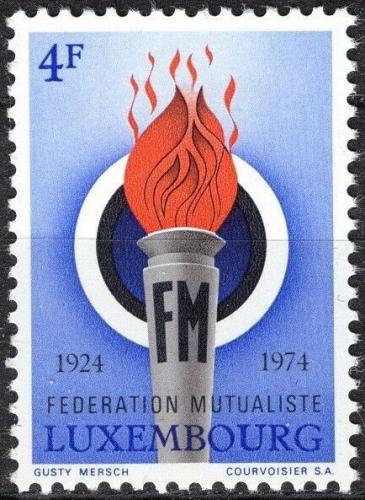 Potovn znmka Lucembursko 1974 Symbolick plamen Mi# 877