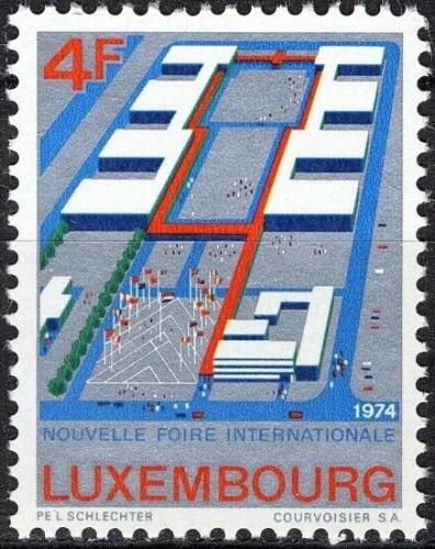 Potovn znmka Lucembursko 1974 Veletrn palc Mi# 885