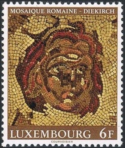 Potovn znmka Lucembursko 1977 msk mozaika Mi# 954 