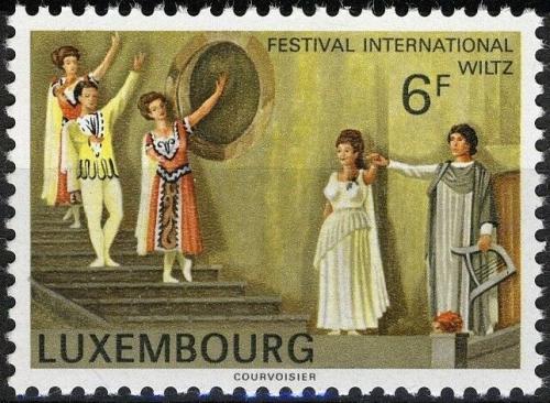 Potovn znmka Lucembursko 1977 Scna z opery Orfeus a Eurydika Mi# 955