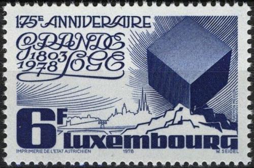 Potovn znmka Lucembursko 1978 Silueta Lucemburku Mi# 975 - zvtit obrzek