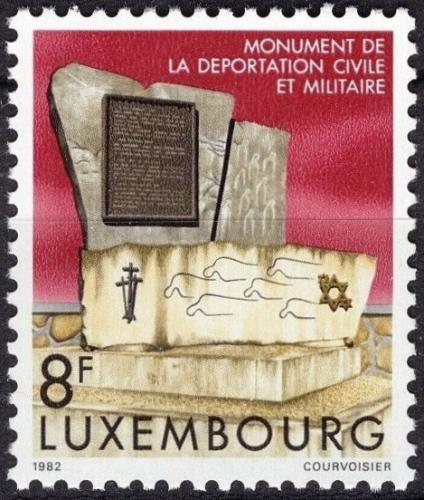 Potovn znmka Lucembursko 1982 Pamtnk civiln deportace Mi# 1062 - zvtit obrzek